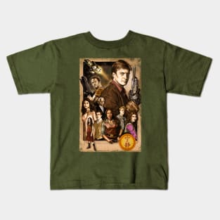 The Crew of the Serenity Kids T-Shirt